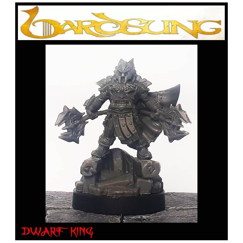 Dwarf King 28mm RPG miniatures BARDSUNG