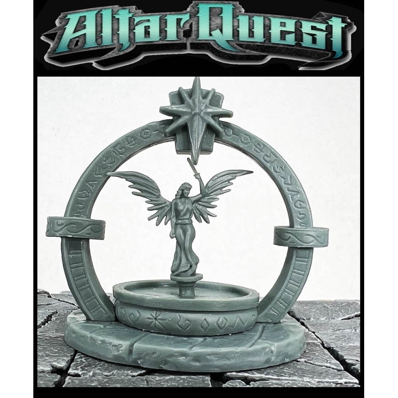 Blessed Fountain Terrain 28mm RPG miniatures ALTAR QUEST