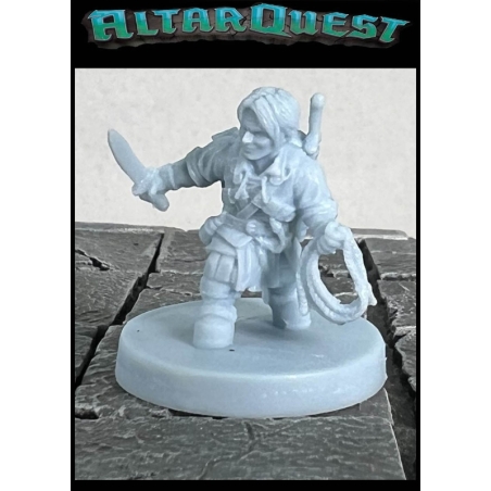 Rowen Loffin Halfling 28mm RPG miniatures ALTAR QUEST