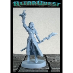 Gwyndel Female Sorcerer 28mm RPG miniatures ALTAR QUEST