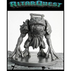 Bolx the Belchlord Large Frogman Bullywug 28mm RPG miniatures ALTAR QUEST